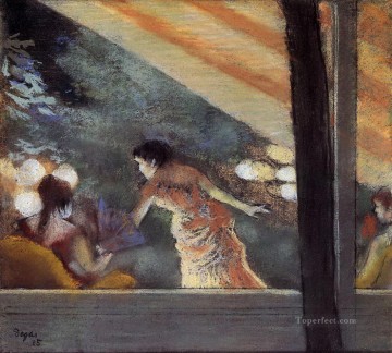 en el café des ambassadeurs 1885 Edgar Degas Pinturas al óleo